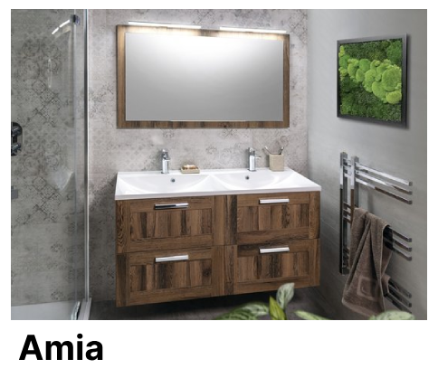 Koupelnové skříňky Sapho Amia